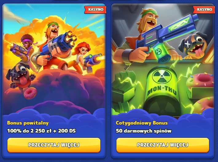 Pistolo bonus powitalny